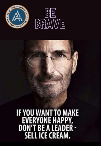 be brave